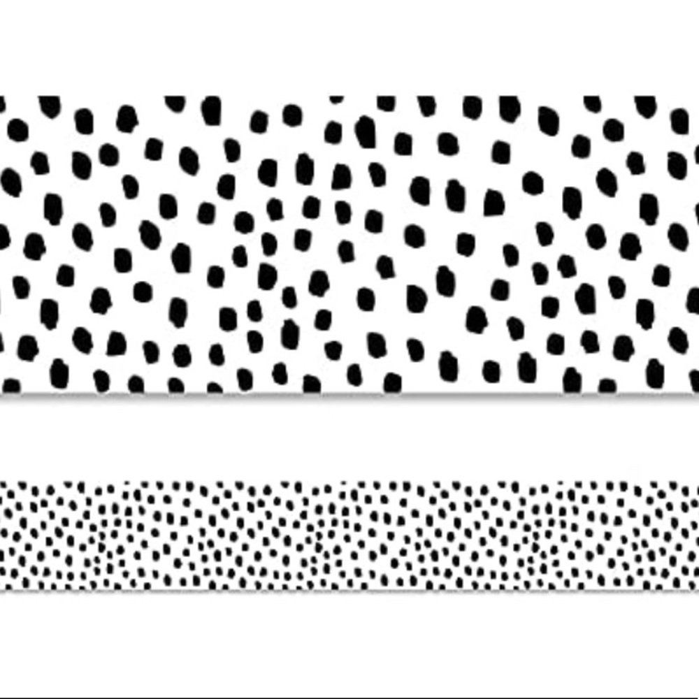 Messy Dots Teacher Bulletin Board Borders